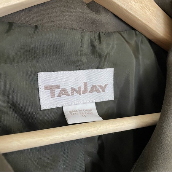 Vintage | Tanjay Olive Green Embellished Jacket - Picture 5 of 11